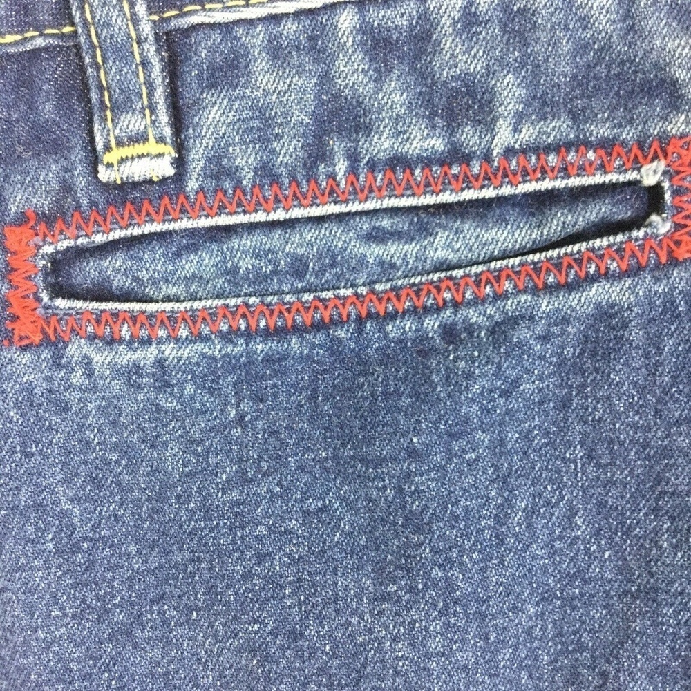 Tommy Jeans Size 11 Denim Vintage Flare 100% Cotton - Picture 4 of 7